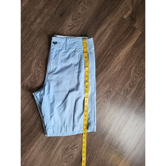 American Eagle Outfitters Classic Fit, 9" Inseam Baby Blue, Khaki Shorts Mens 30 - Picture 8 of 8